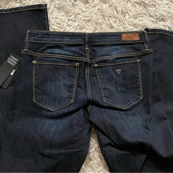 NWT Guess Dark Wash Boot Cut Jeans - Picture 3 of 4